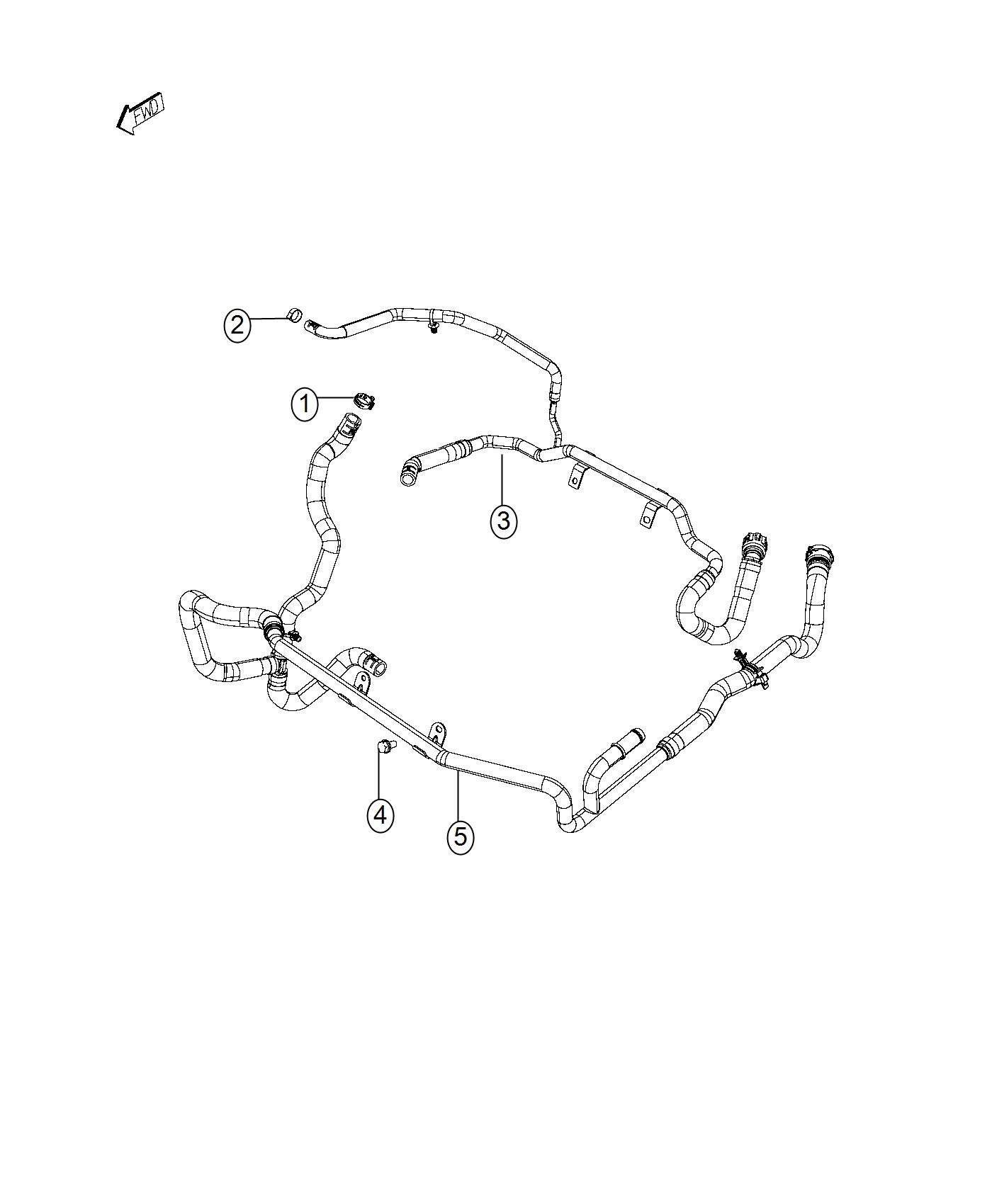 Diagram Heater Plumbing. for your Jeep Cherokee  