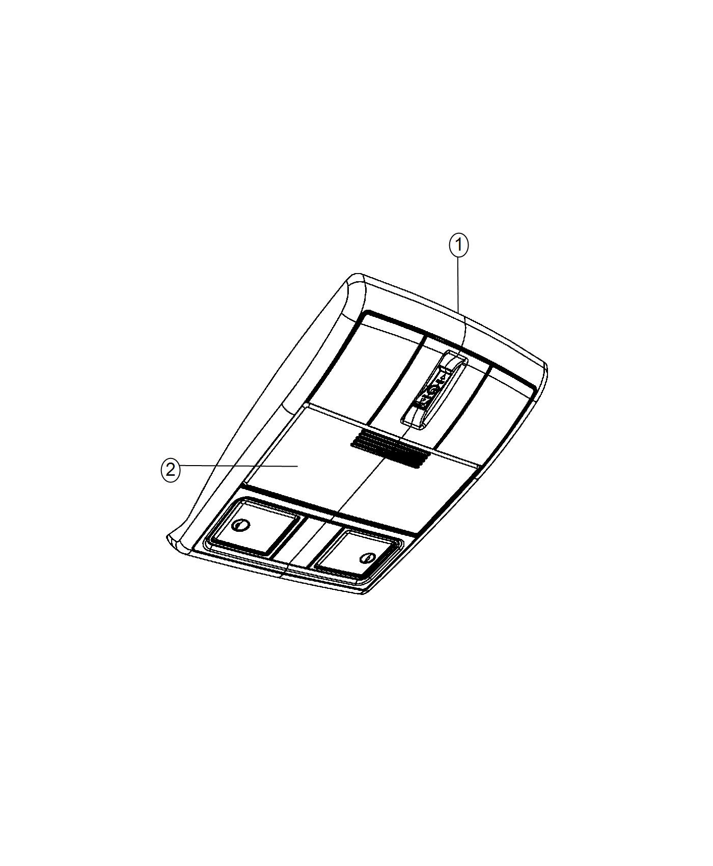 Overhead Console. Diagram