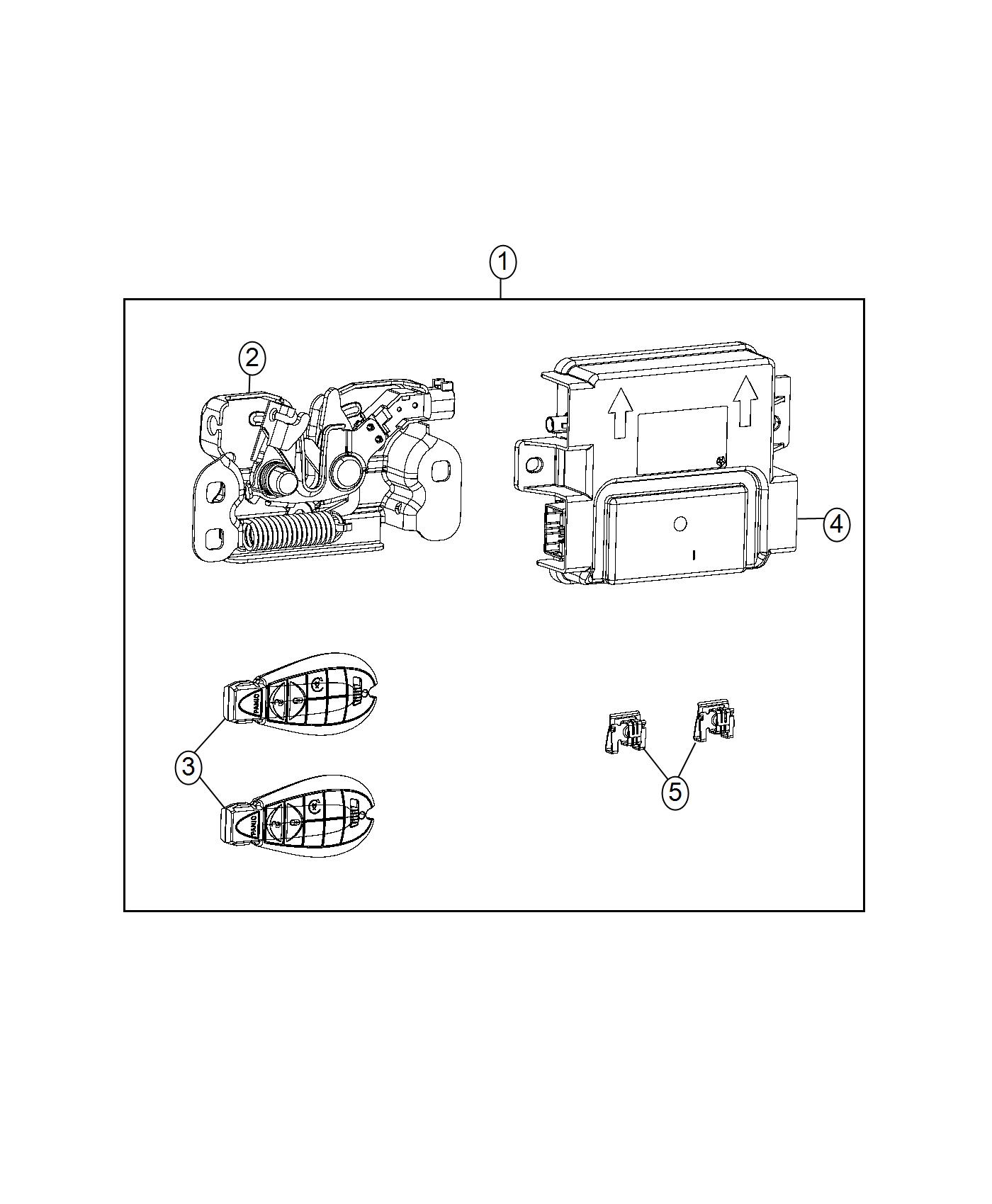 Diagram Remote Start. for your 2017 Jeep Wrangler   