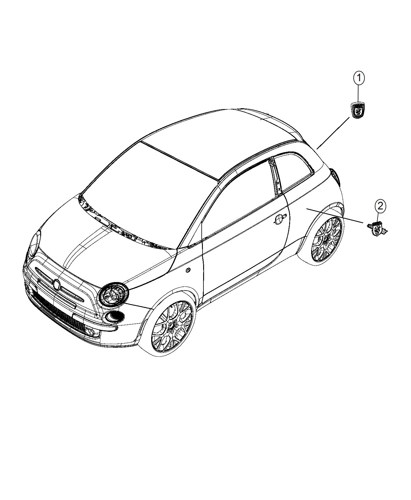 Abarth Package. Diagram