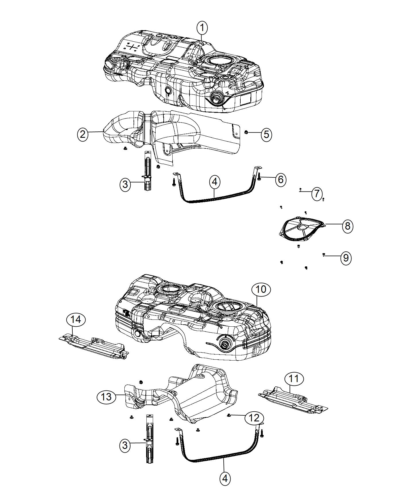 Fuel Tank. Diagram