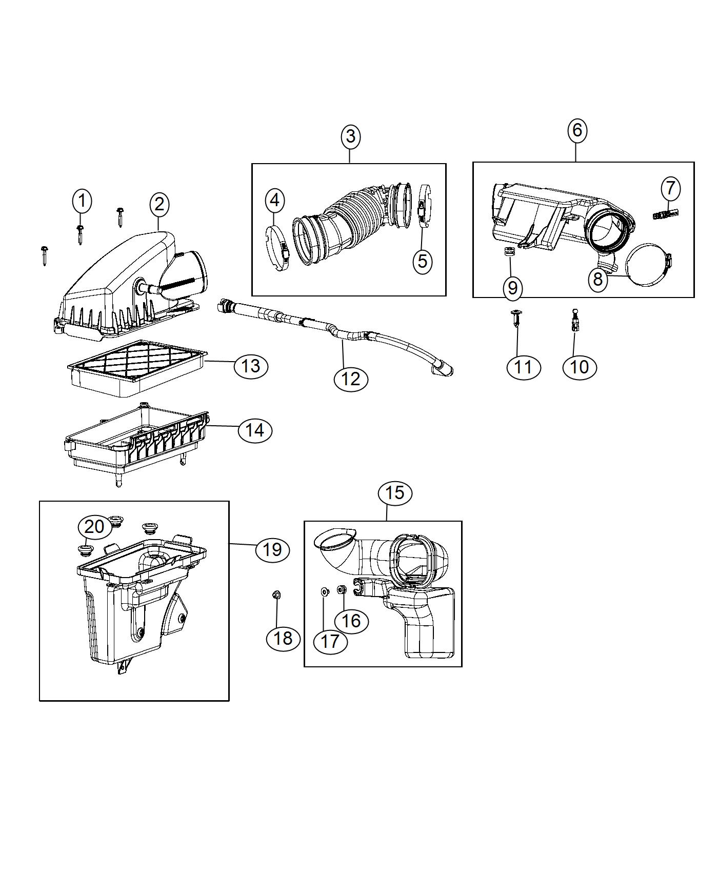 Air Cleaner. Diagram