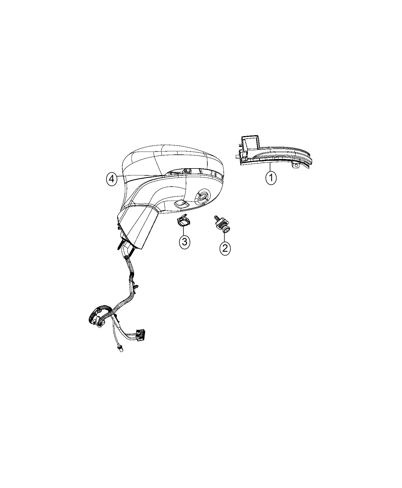 Diagram Camera, Side View. for your 2003 Chrysler 300  M 