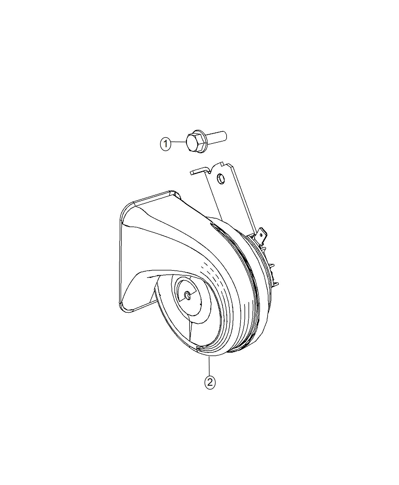 Diagram Horns. for your Fiat 500  