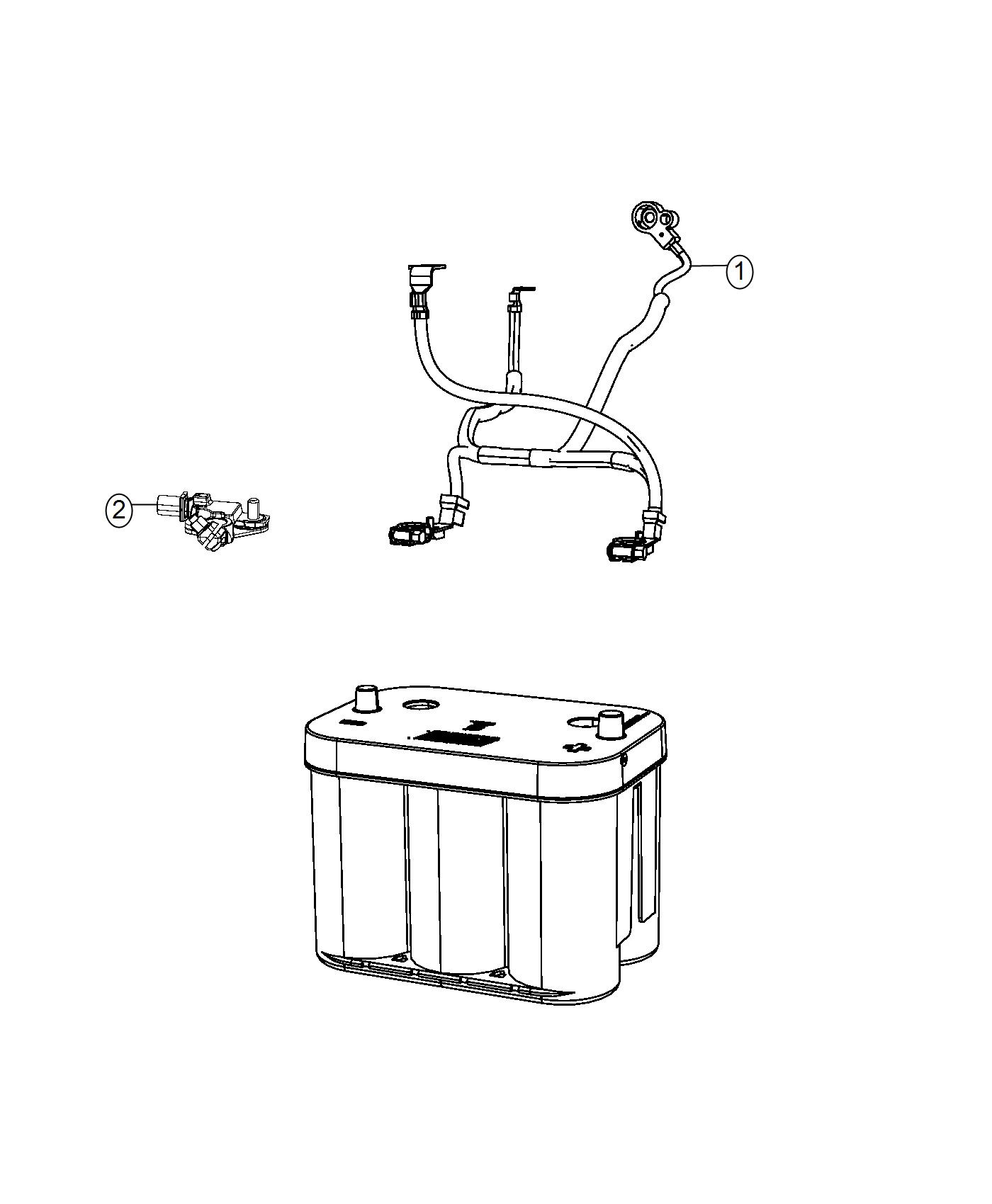 Diagram Battery Wiring. for your 1999 Chrysler 300  M 