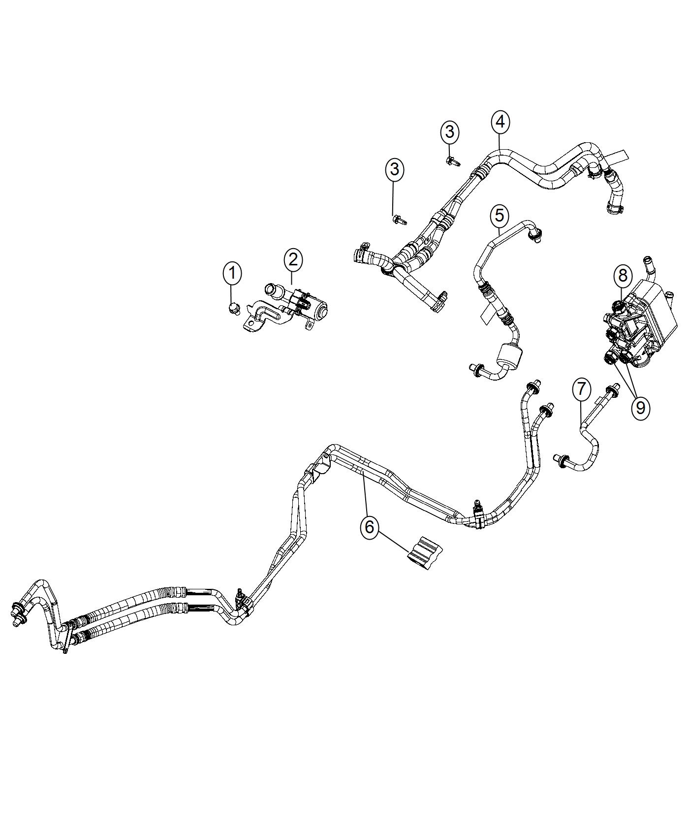 Diagram Trans Heater. for your Dodge Durango  