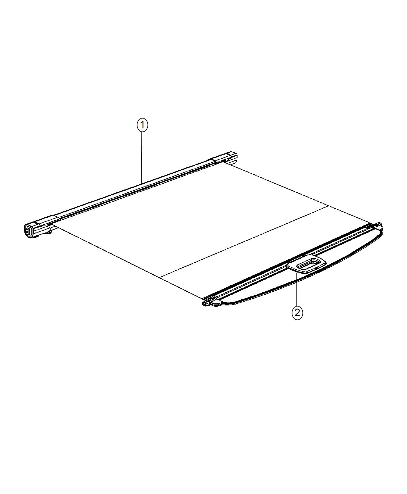 Diagram Security Cover. for your Dodge Durango  