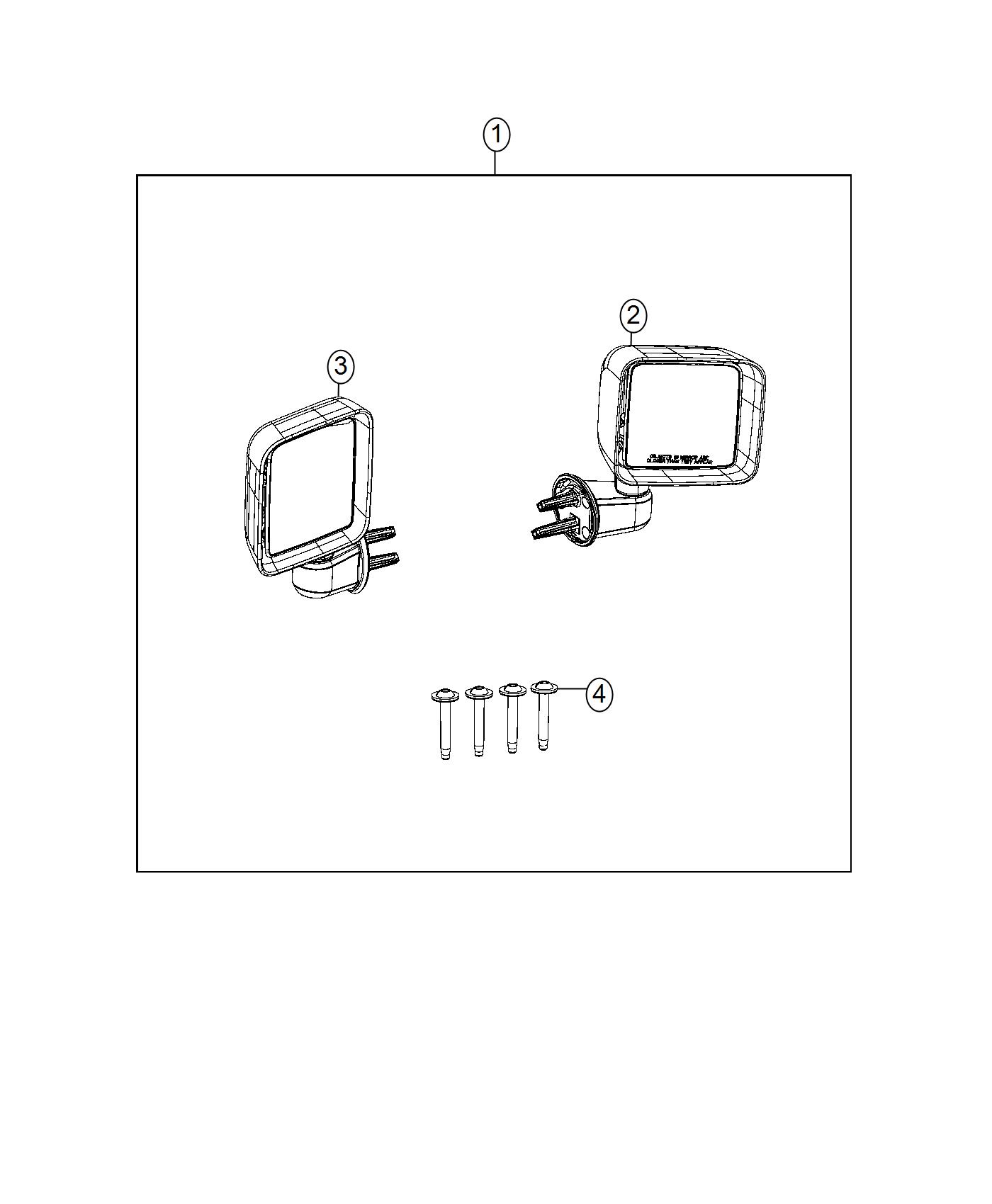 Mirror Kit, Manual. Diagram