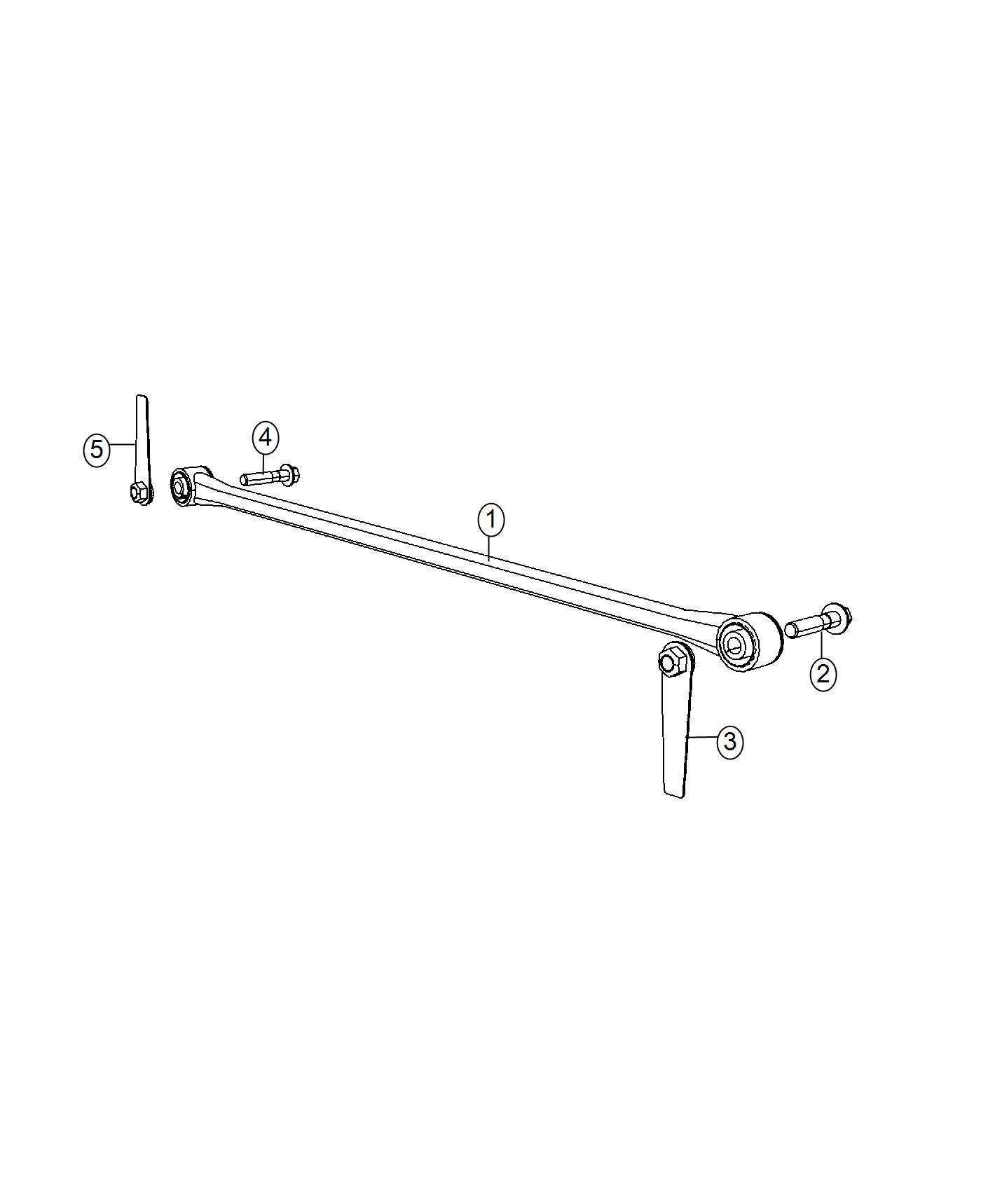 Track Bar,Rear. Diagram