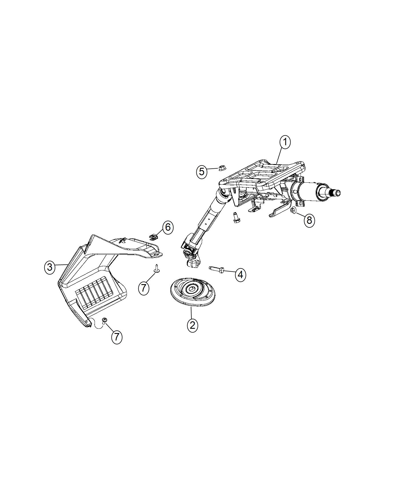 Steering Column. Diagram