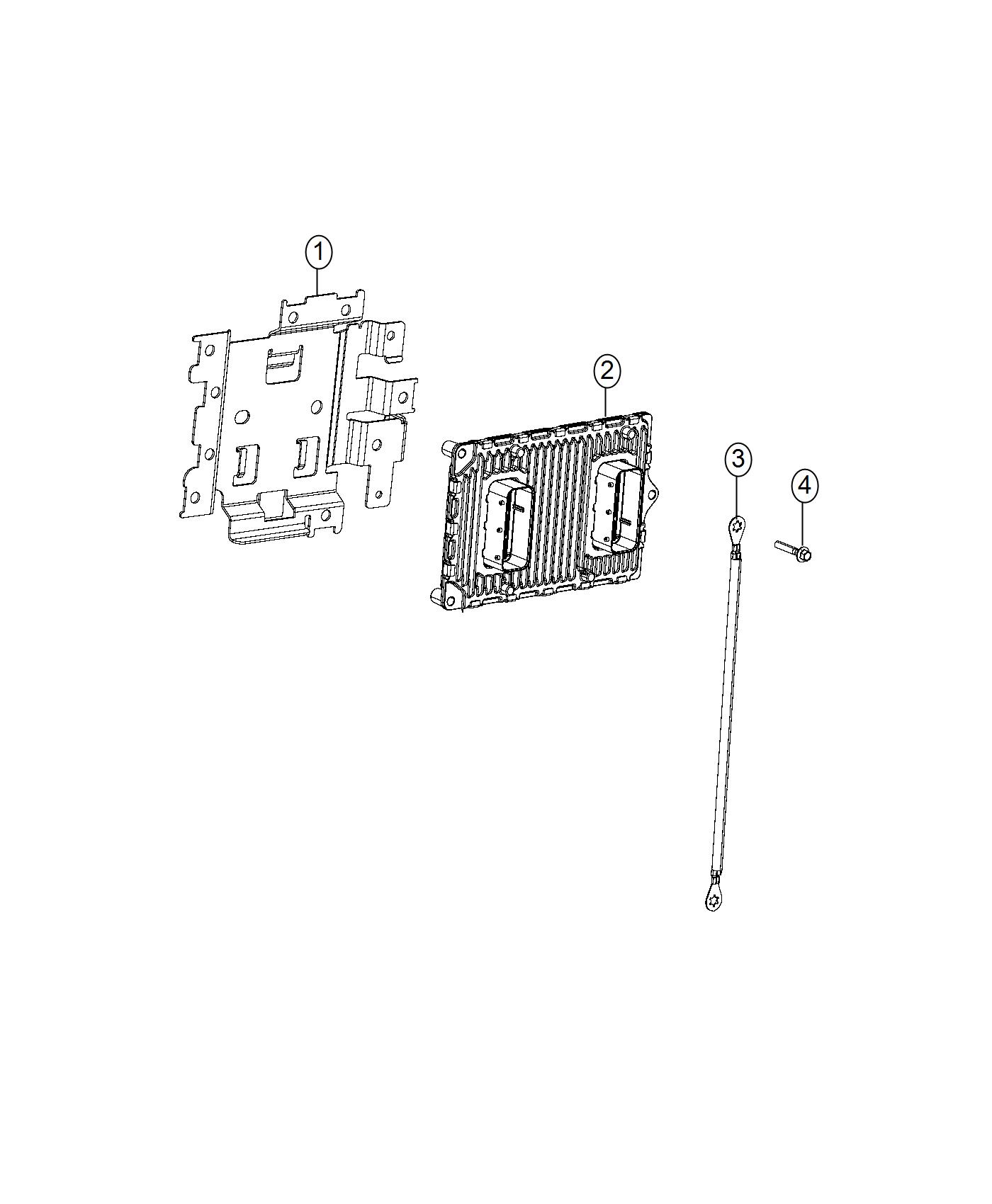 Modules, Engine Compartment. Diagram