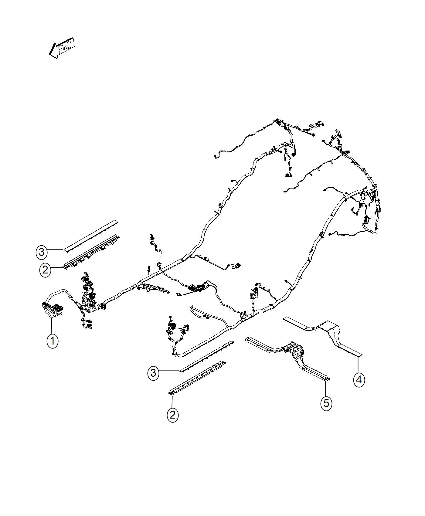 Diagram Wiring, Body. for your 2018 Dodge Grand Caravan   