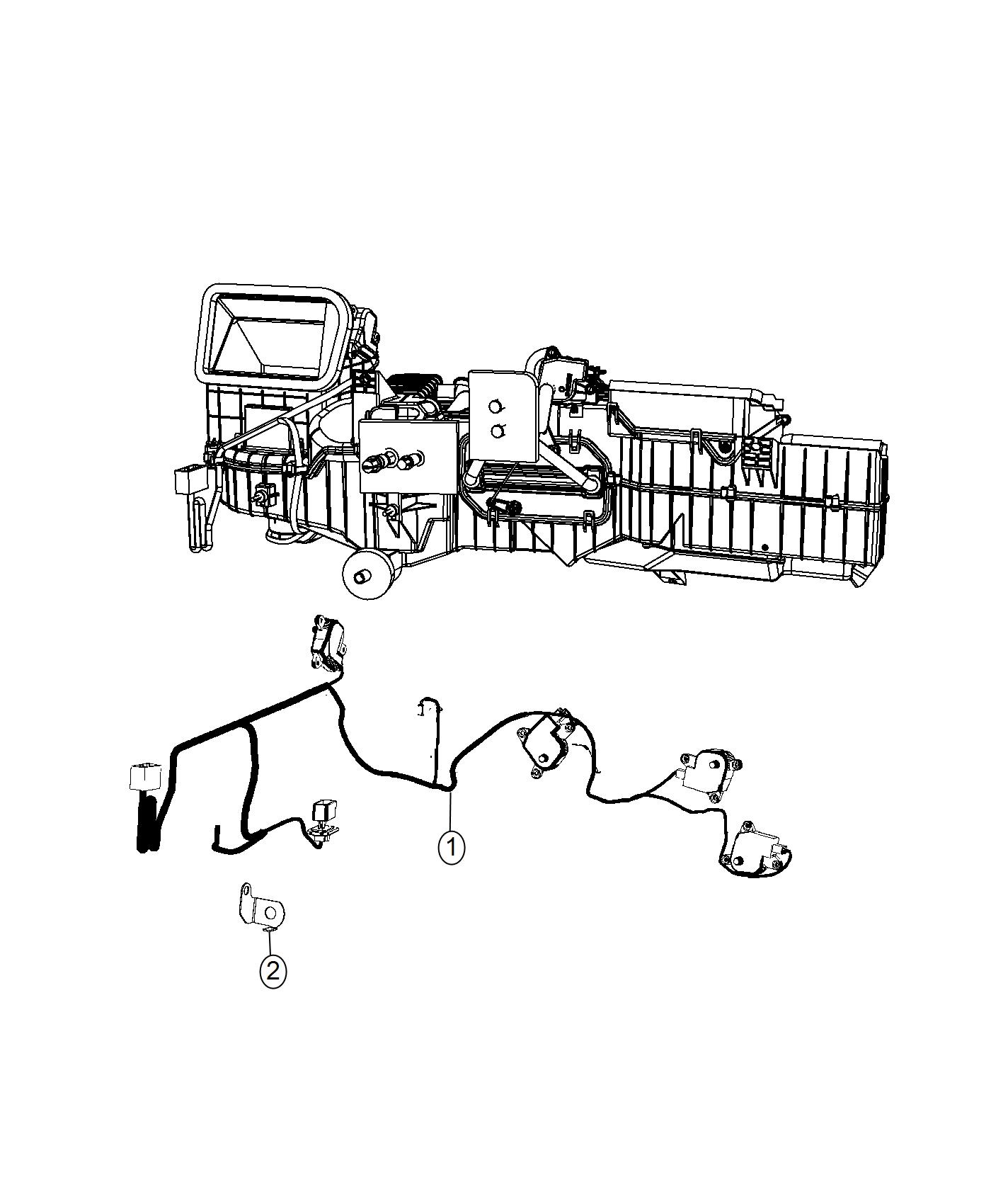 Diagram Wiring, Air Conditioning and Heater. for your 2002 Chrysler 300  M 