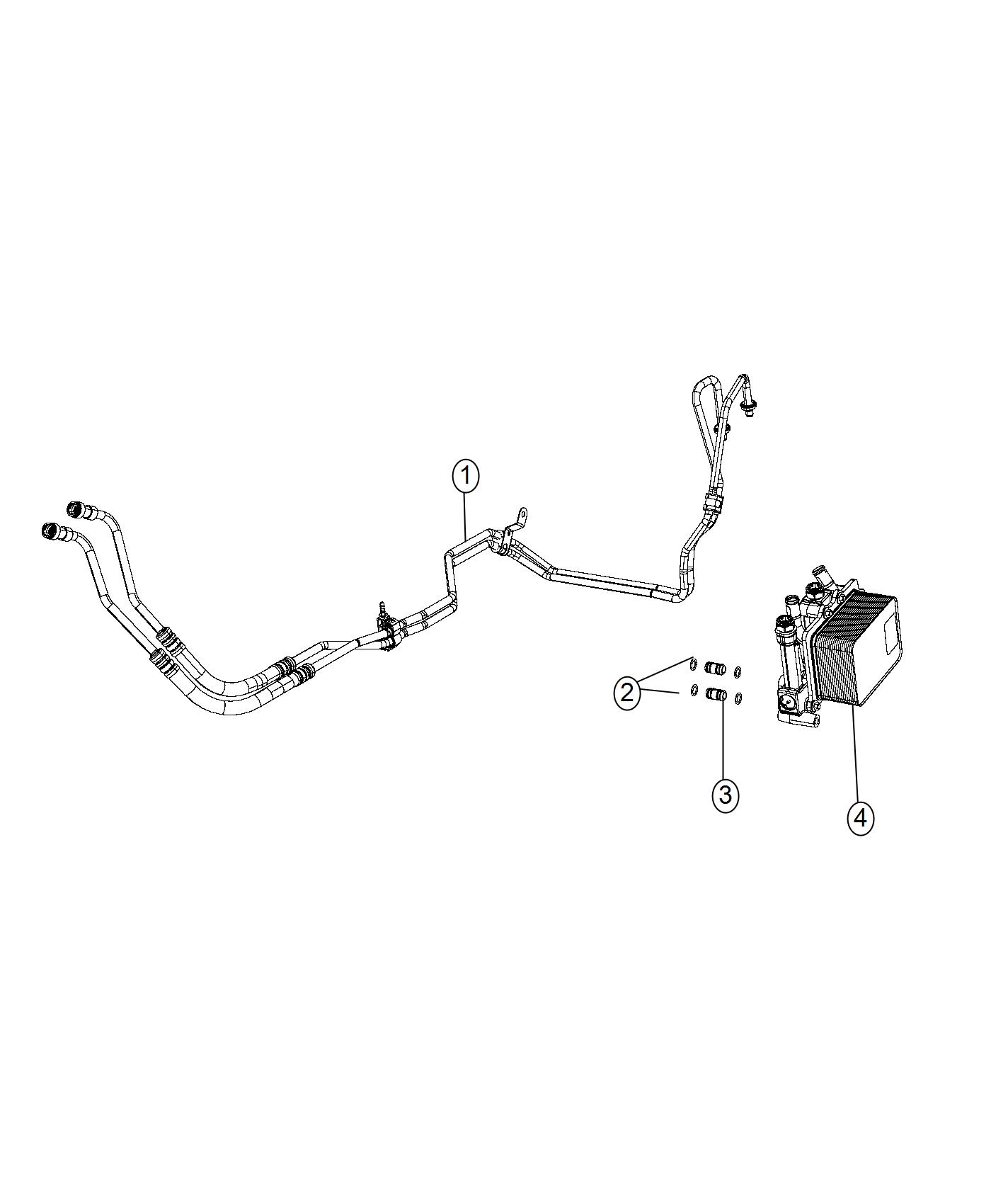 Diagram Transmission Heater. for your 2003 Dodge Dakota   