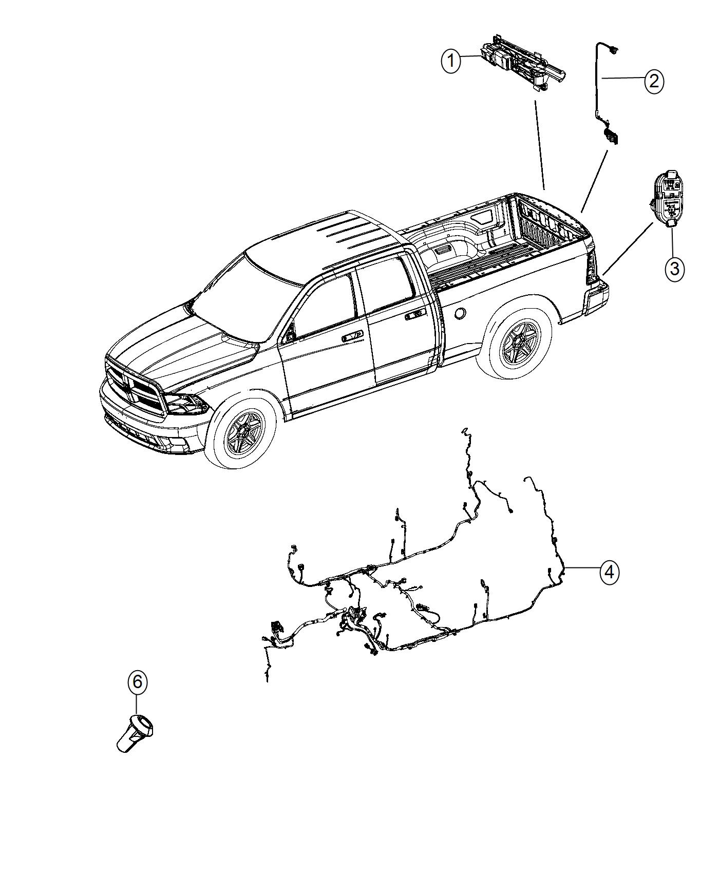 Diagram Wiring, Body. for your 2005 Ram 1500   