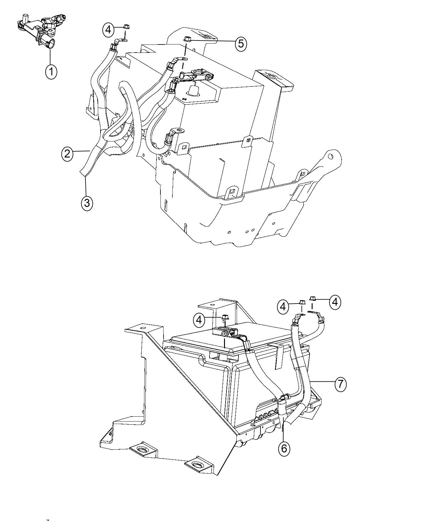 Diagram Battery Wiring. for your Ram 3500  