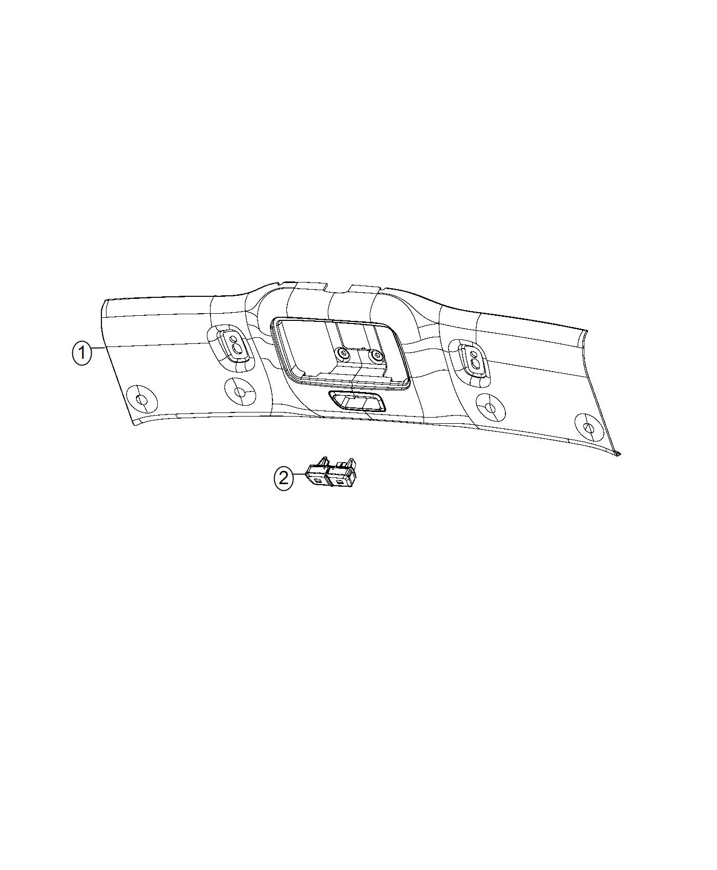 Diagram Switch, Folding Top. for your 1999 Dodge Avenger   