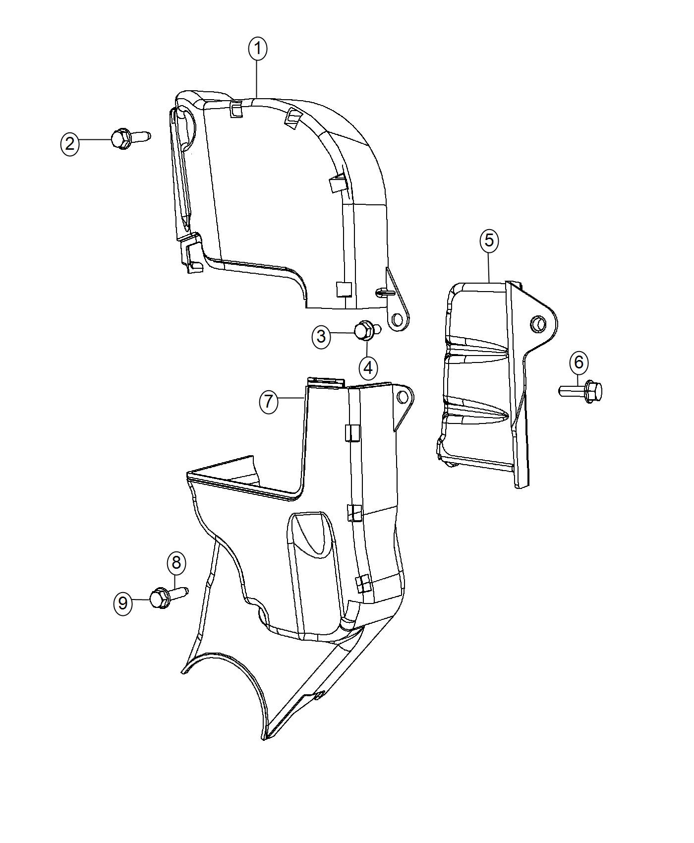 Diagram Timing Case Covers 1.4L Turbocharged. for your 2002 Chrysler 300  M 