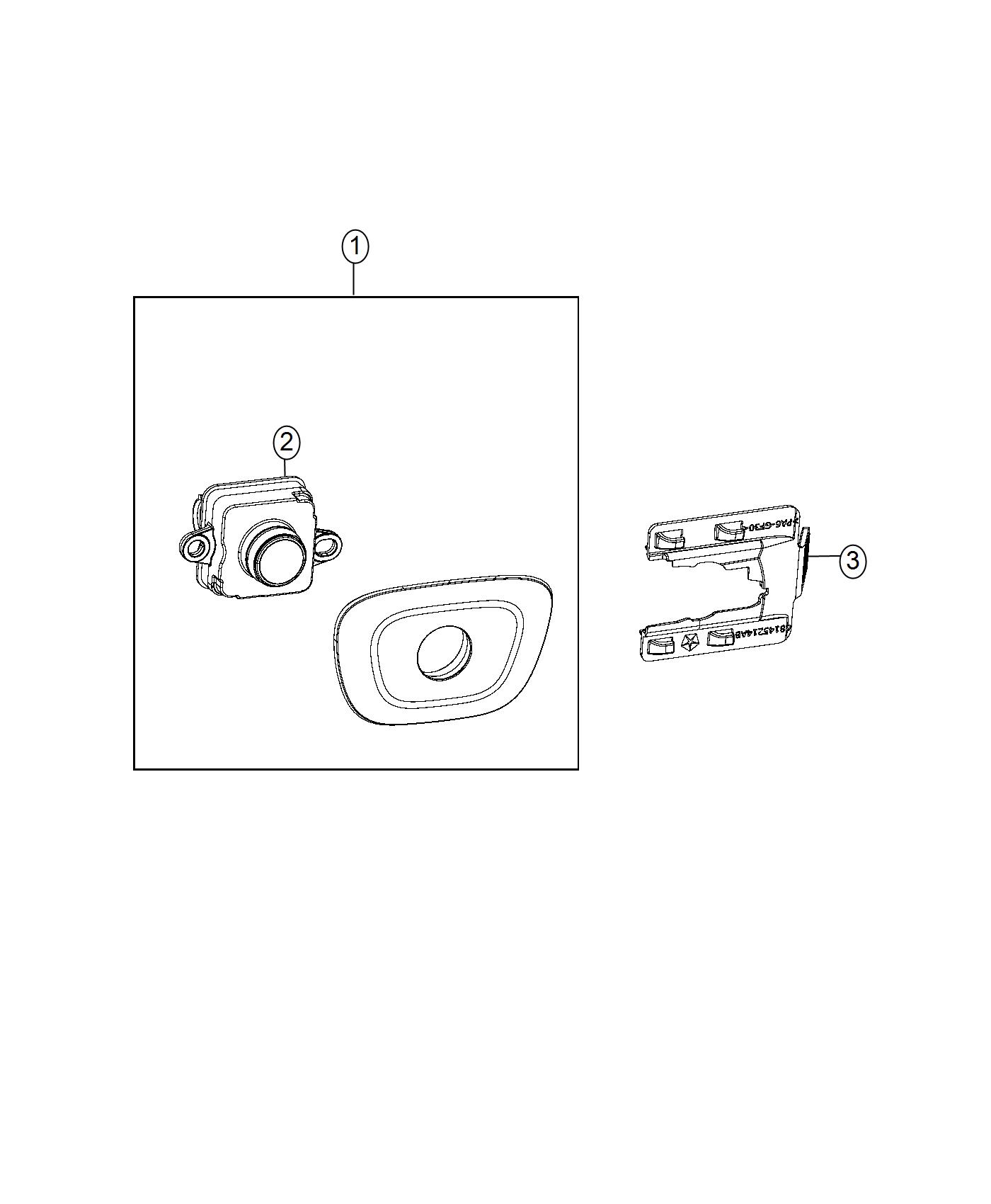 Rear View Camera System. Diagram