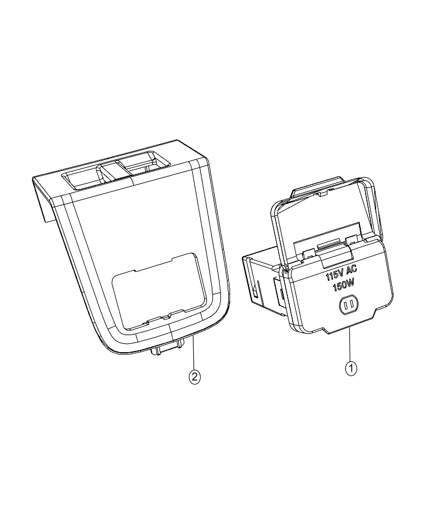 Diagram Power Inverter Outlet. for your Jeep Wrangler  