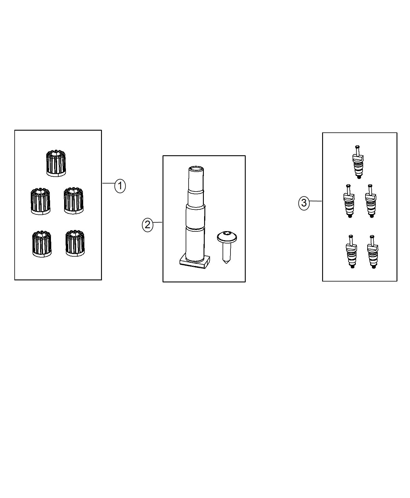 Full size assembly image of Tire Monitoring System. (1/1)