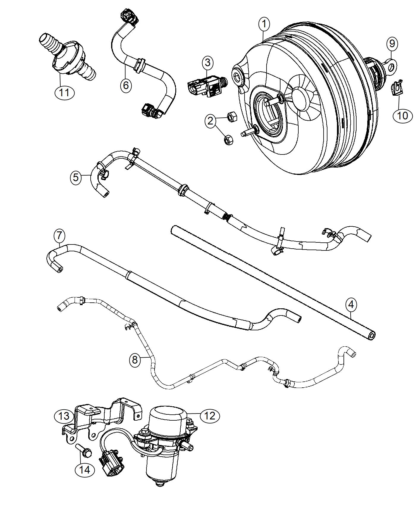 Diagram Booster and Pump. for your Chrysler