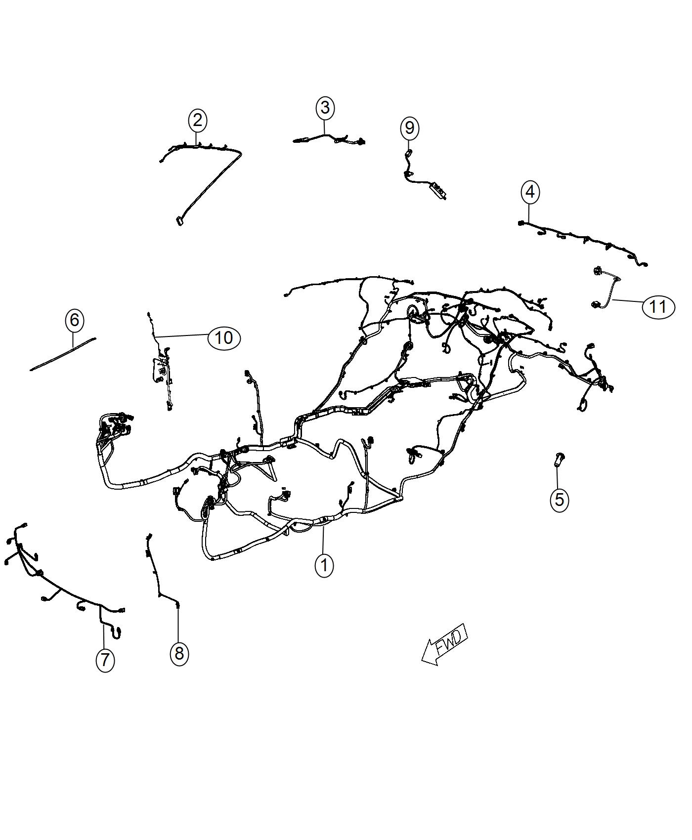 Diagram Wiring, Body. for your Chrysler 300  