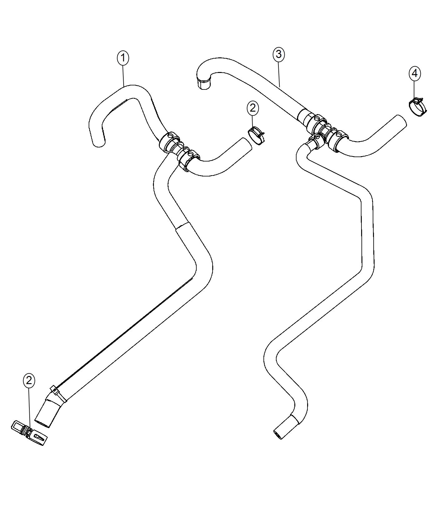 Diagram Heater Plumbing. for your Chrysler