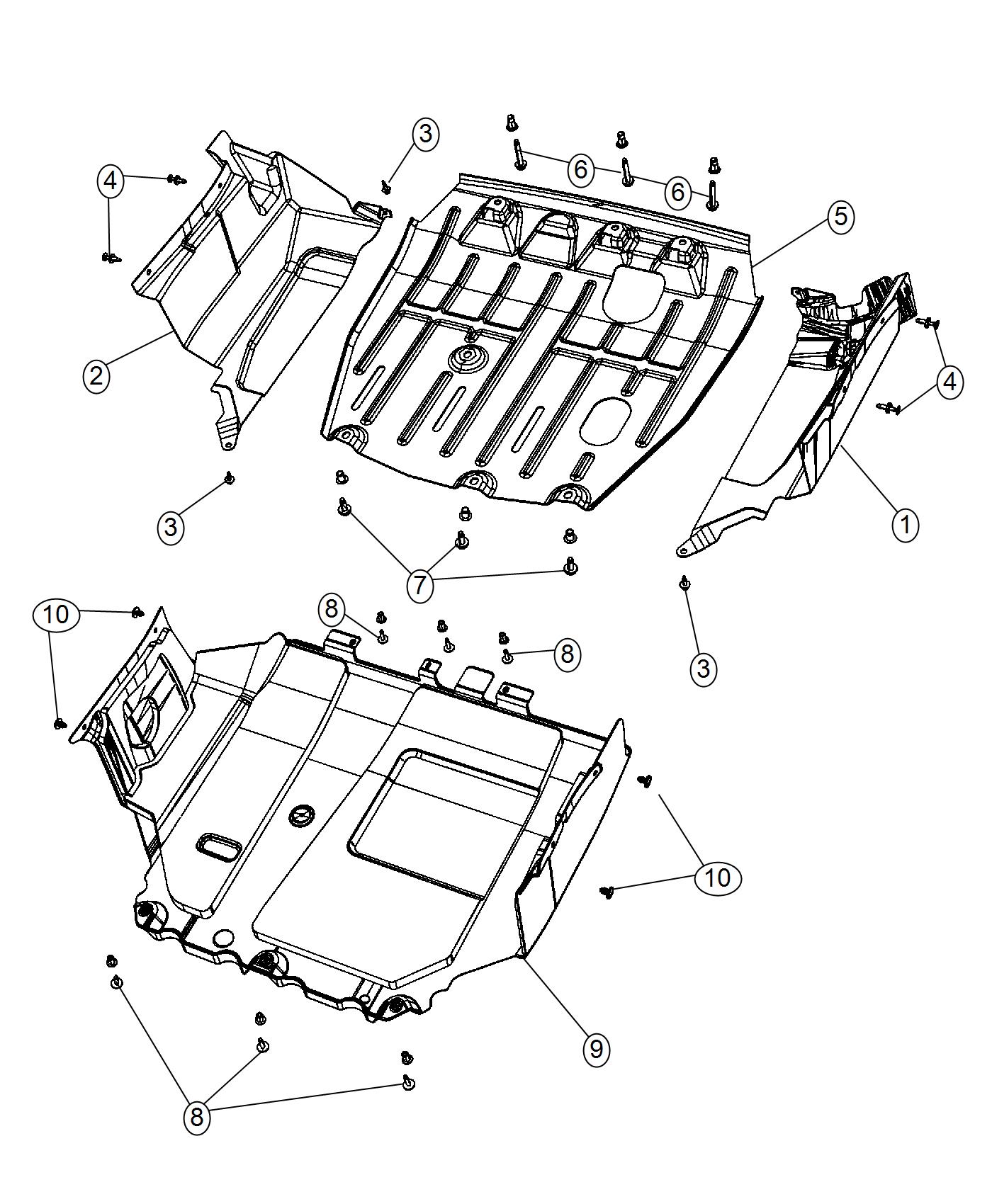 Diagram Shields. for your 2017 Jeep Patriot   