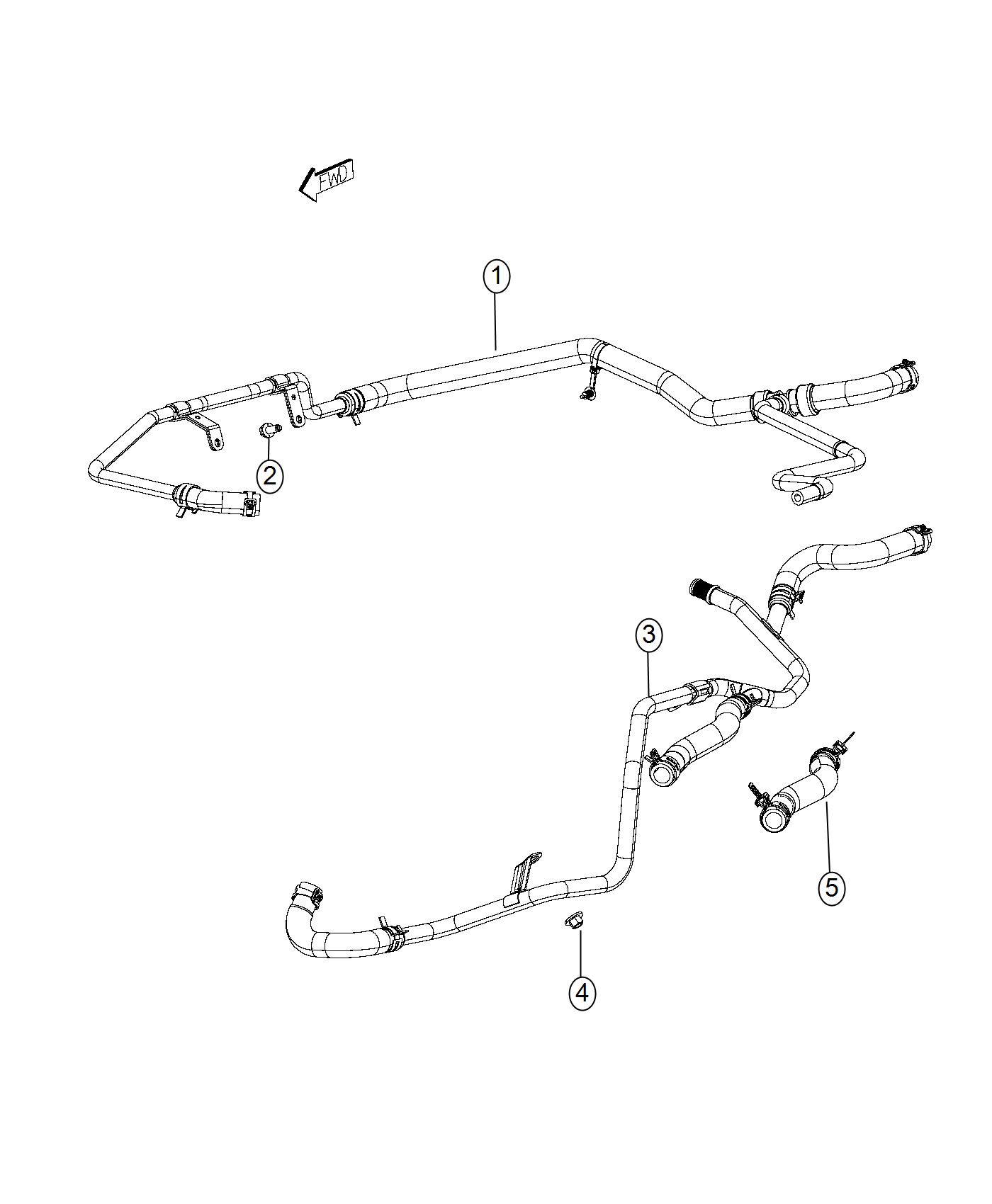 Diagram Heater Plumbing. for your Dodge