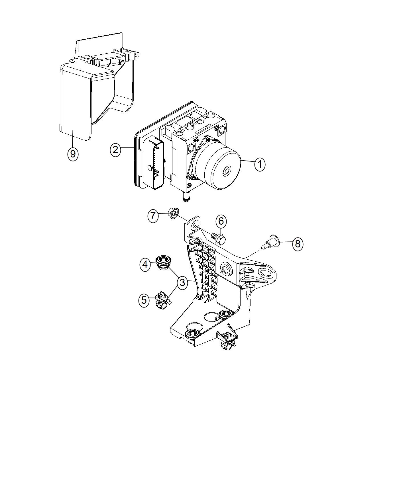 Hydraulic Control Unit. Diagram