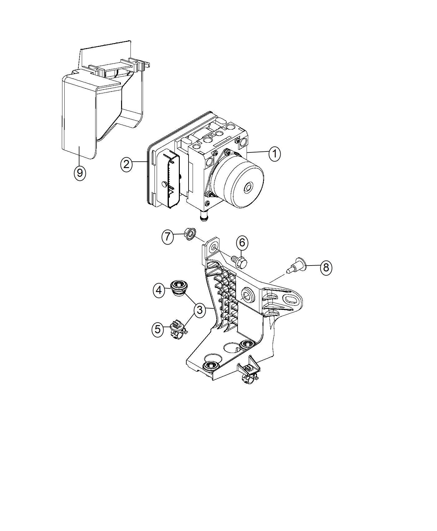 Hydraulic Control Unit. Diagram