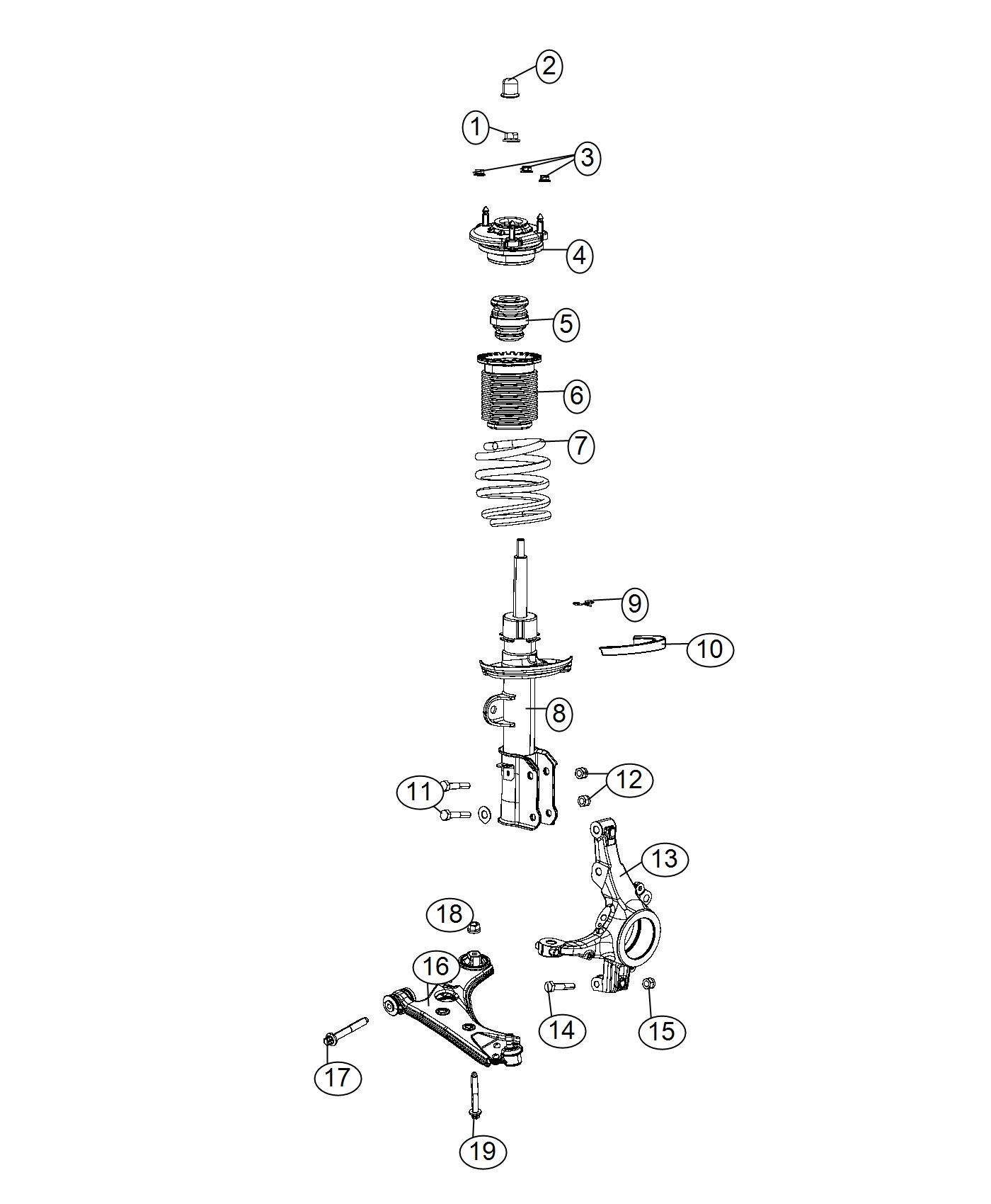 Suspension. Diagram