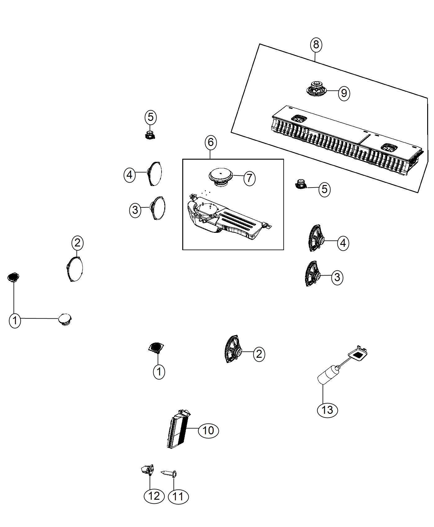 Speakers, Amplifiers, And Microphones. Diagram