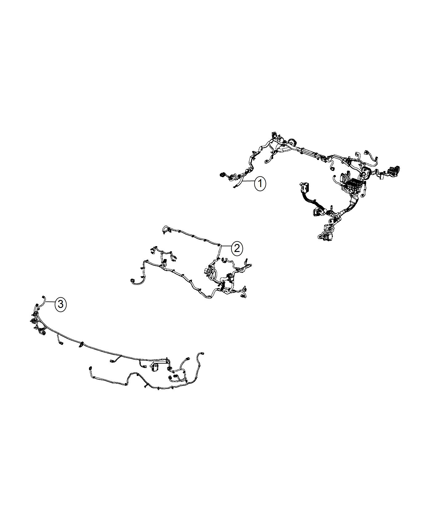 Wiring, Headlamp to Dash. Diagram