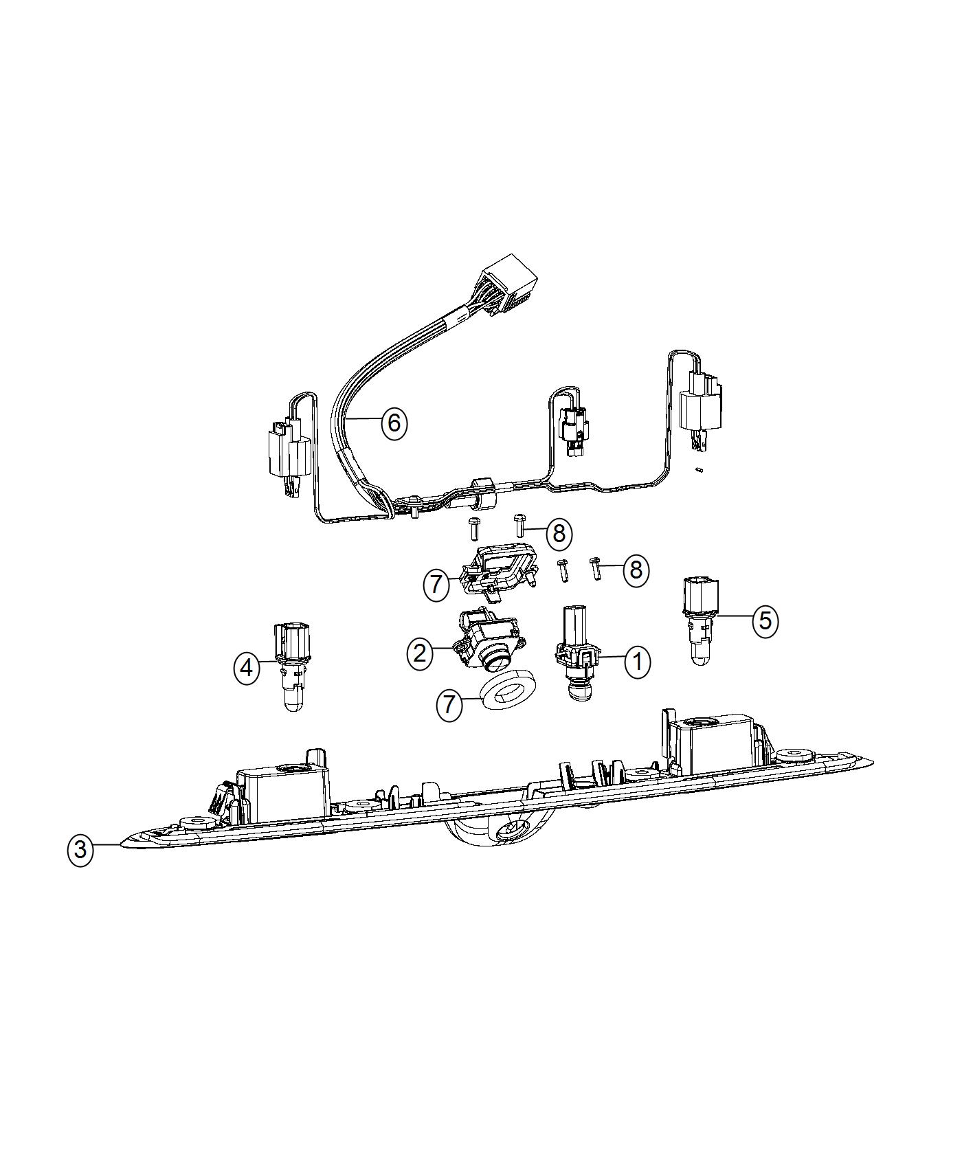 Diagram Rear View Camera System. for your Chrysler