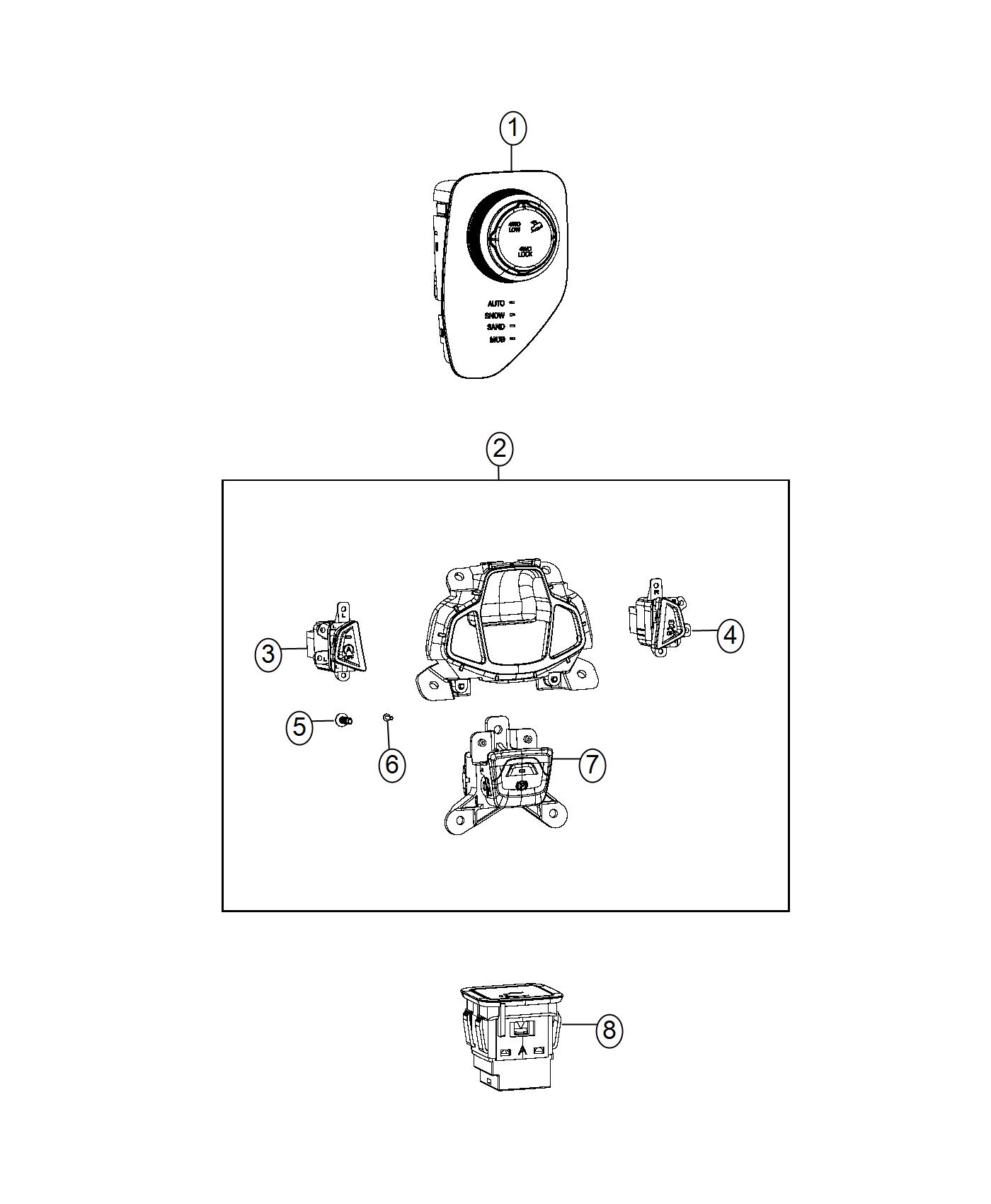 Switches, Console. Diagram