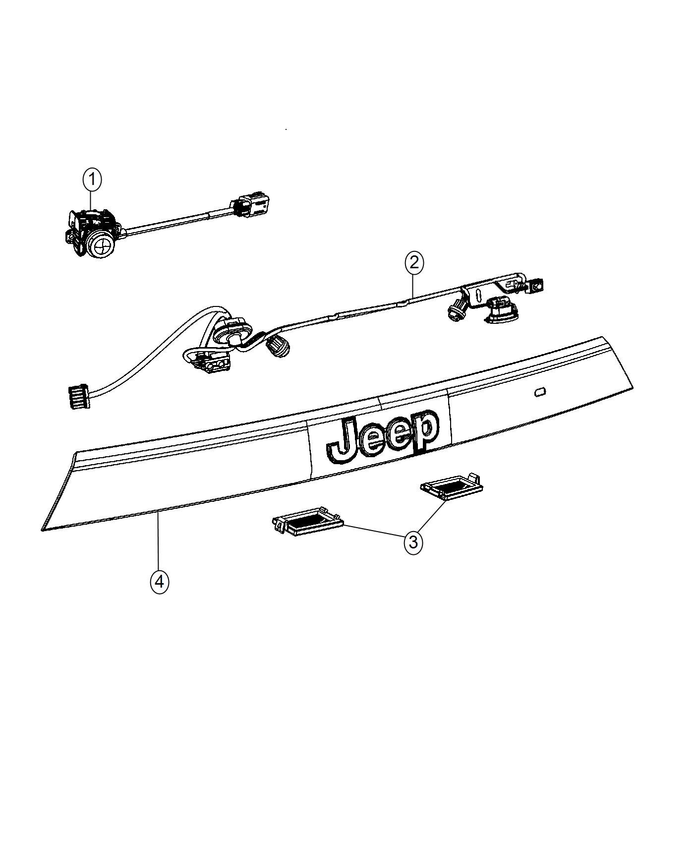 Rear View Camera System. Diagram