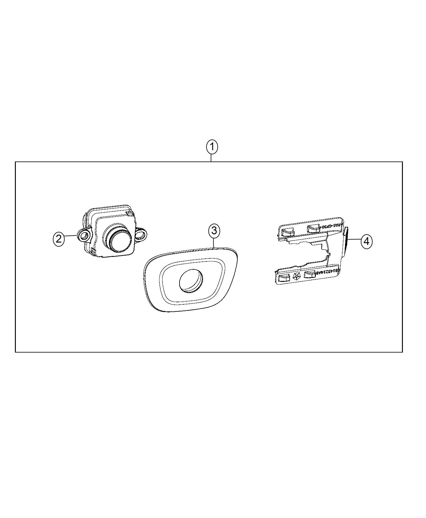 Diagram Rear View Camera System. for your Chrysler 300  M