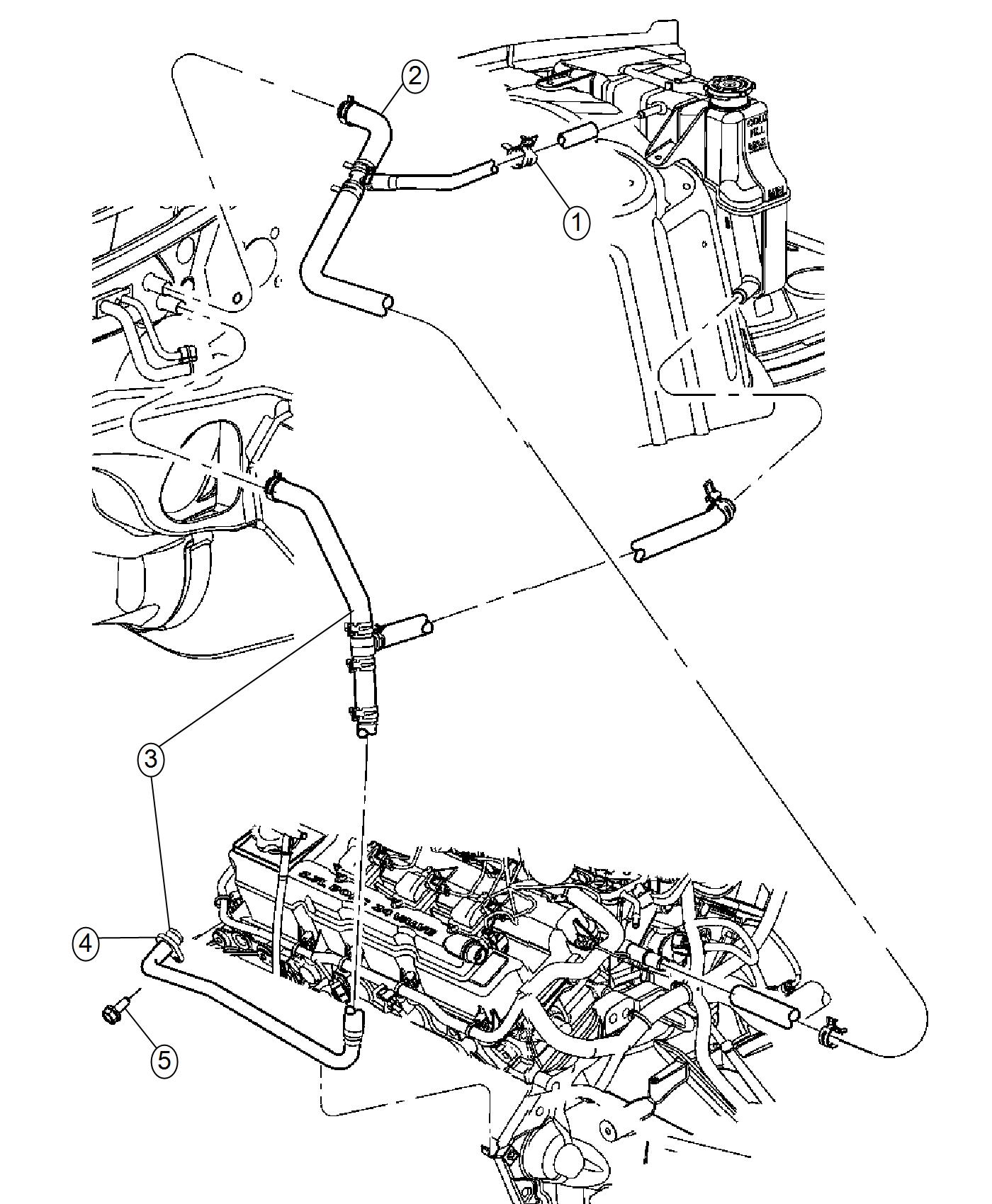 Diagram Heater Plumbing. for your Dodge