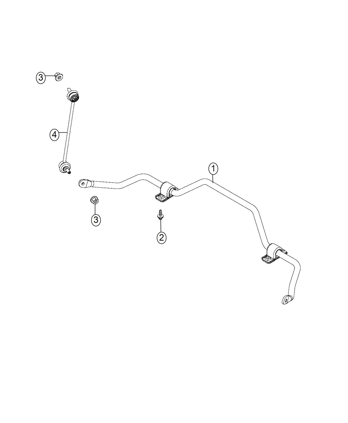 Front Stabilizer Bar. Diagram