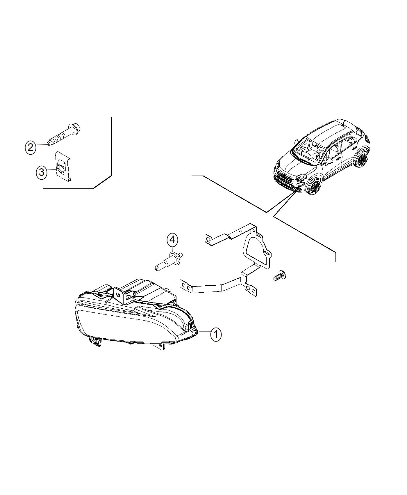 Lamp, Fog. Diagram