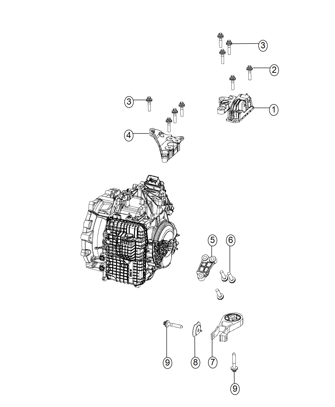 Mounting Support. Diagram