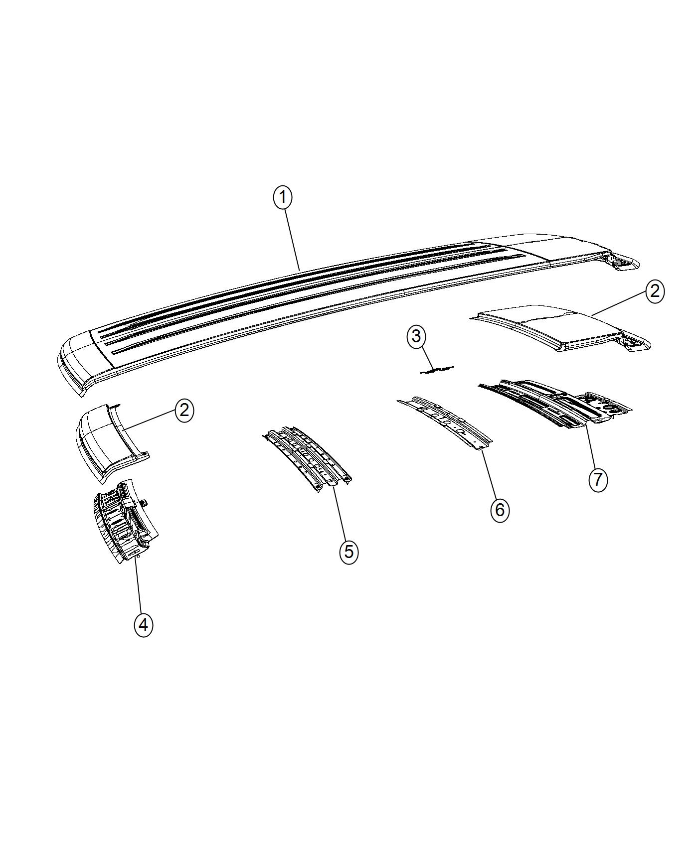 Diagram Roof Panel. for your 2009 Ram 3500   