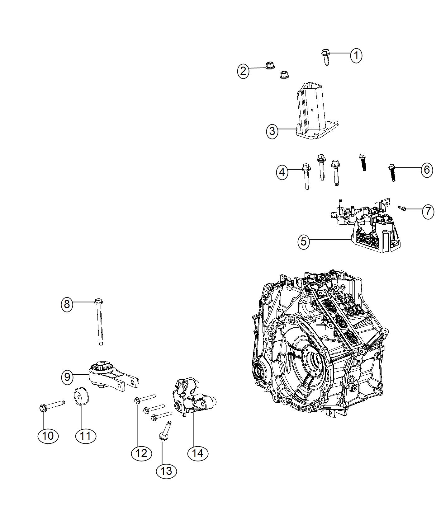 Mounting Support. Diagram