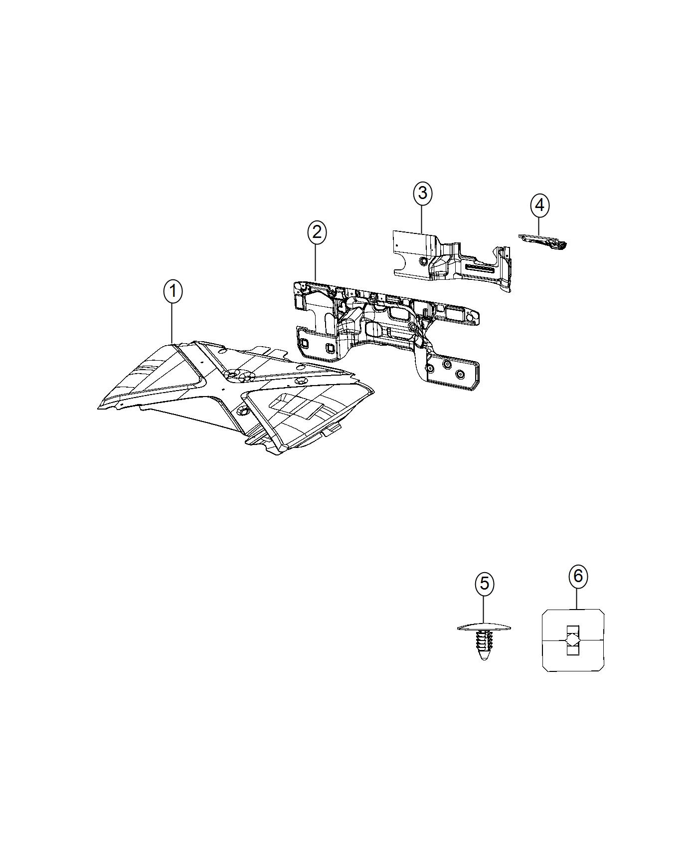 Diagram Silencers. for your Jeep Wrangler  