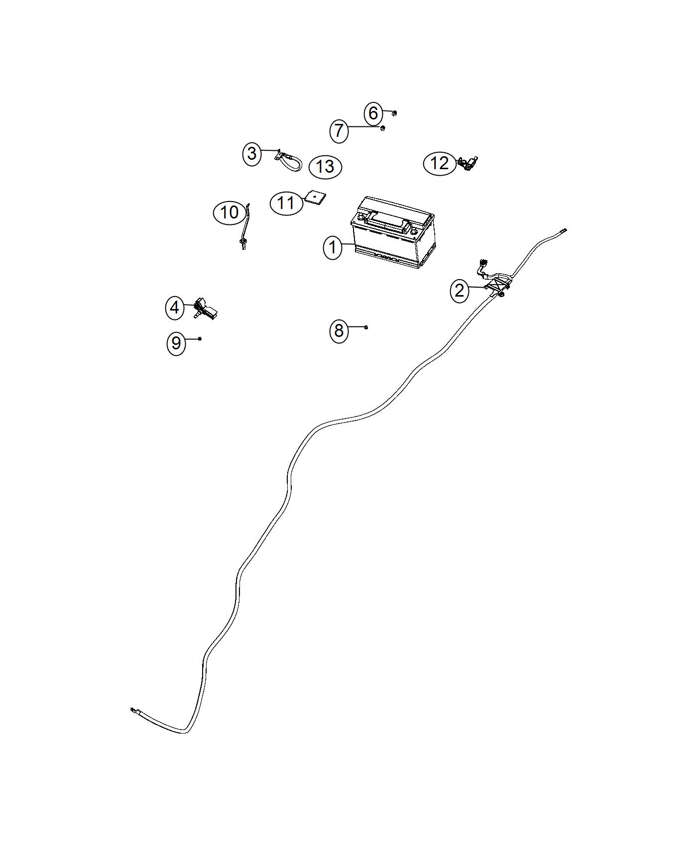 Wiring, Battery. Diagram