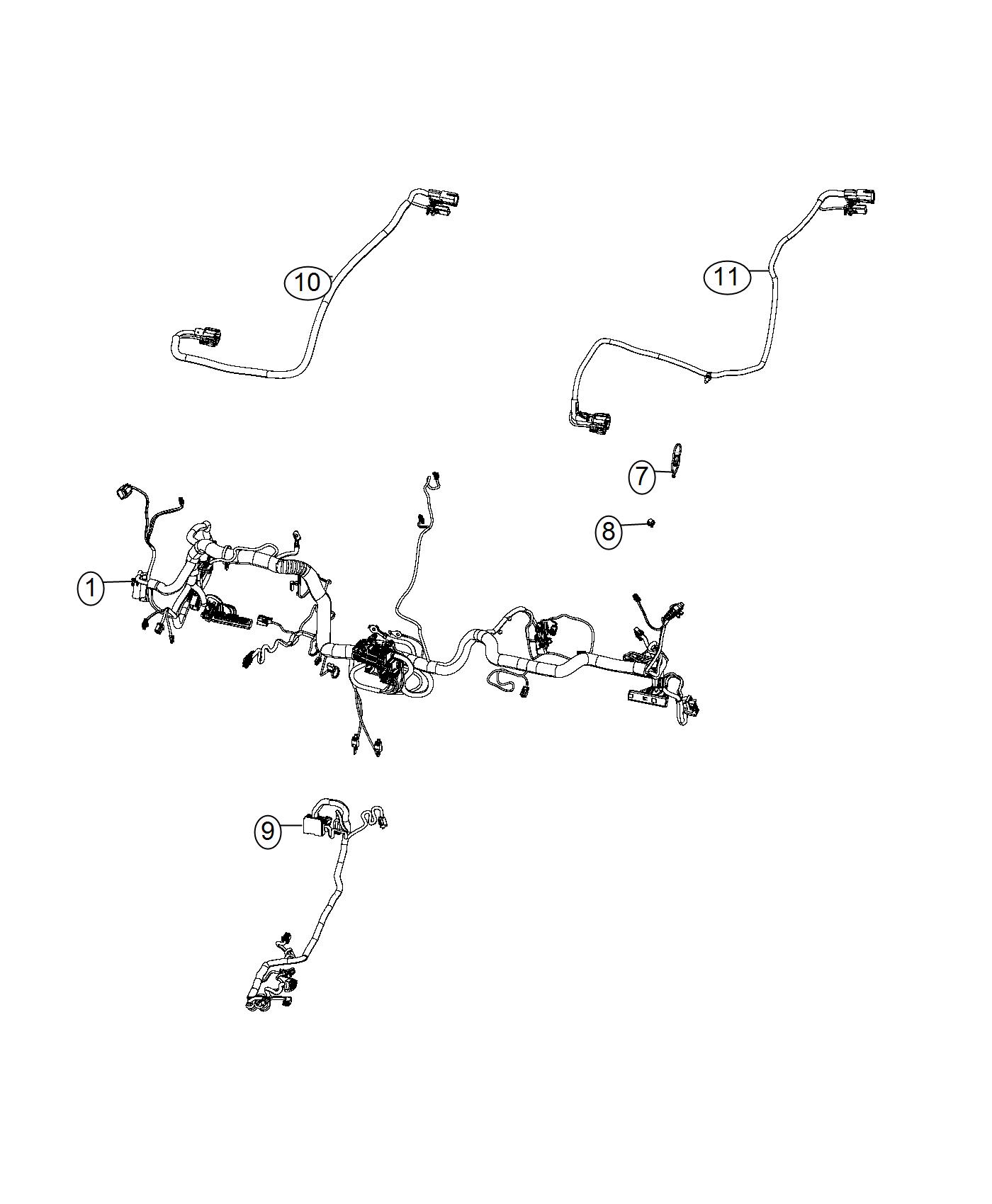 Diagram Wiring, Instrument Panel. for your Dodge Challenger  