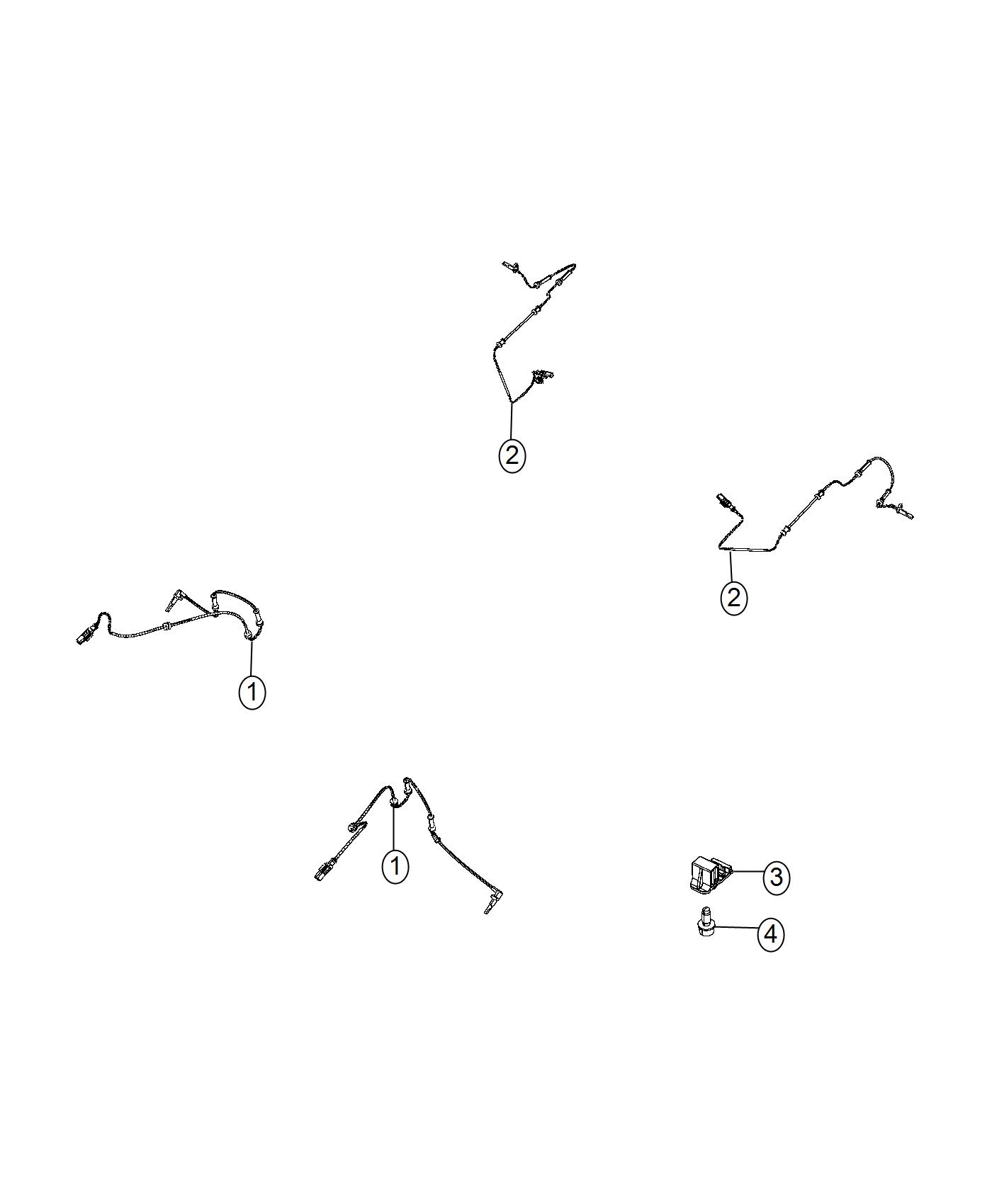 Anti-Lock Brake Sensors. Diagram