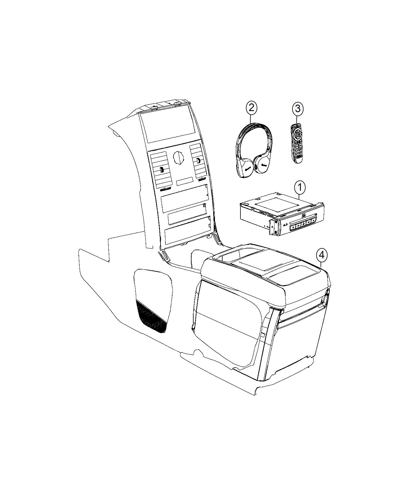 Diagram Player, DVD. for your Chrysler